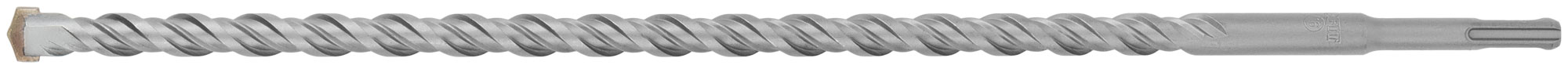 Бур по бетону SDS PLUS, Профи, W-образная вставка, двойная спираль, 16 х 460 мм