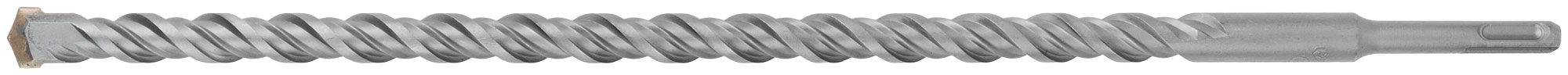 Бур по бетону SDS PLUS, Профи, W-образная вставка, двойная спираль, 18 х 460 мм