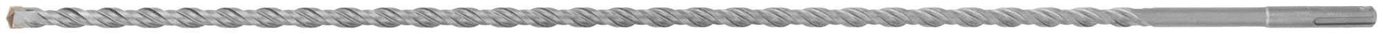 Бур по бетону SDS PLUS, Профи, W-образная вставка, двойная спираль, 10 х 600 мм