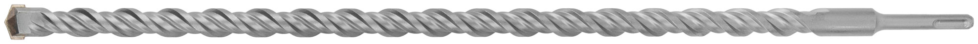 Бур по бетону SDS PLUS, Профи, W-образная вставка, двойная спираль, 22 х 600 мм