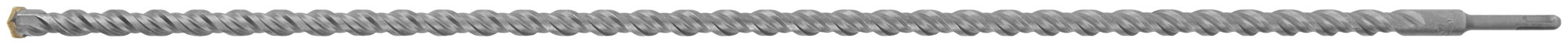 Бур по бетону SDS PLUS, Профи, W-образная вставка, двойная спираль, 20 х 1000 мм