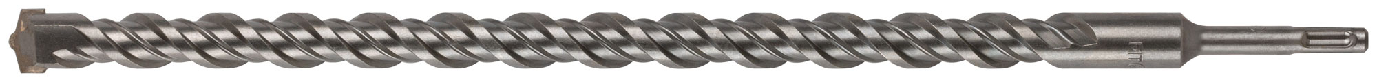 Бур по бетону SDS-PLUS, Профи, крестообразная вставка, двойная спираль, 6 х 110 мм