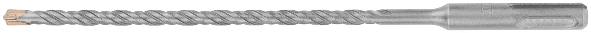 Бур по бетону SDS-PLUS, Профи, крестообразная вставка, двойная спираль, 6 х 210 мм