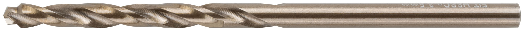 Сверло по металлу HSS, кобальт 5% Профи, ступенчатая заточка наконечника, блистер 3,5х70 мм ( 1 шт.)