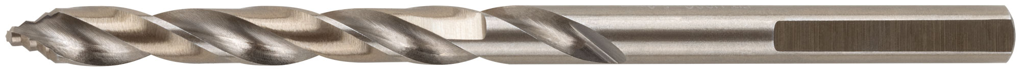 Сверло по металлу HSS, кобальт 5% Профи, ступенчатая заточка наконечника, блистер 5,0х86 мм ( 1 шт.)