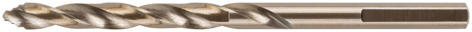 Сверло по металлу HSS, кобальт 5% Профи, ступенчатая заточка наконечника, блистер 5,5х93 мм ( 1 шт.)