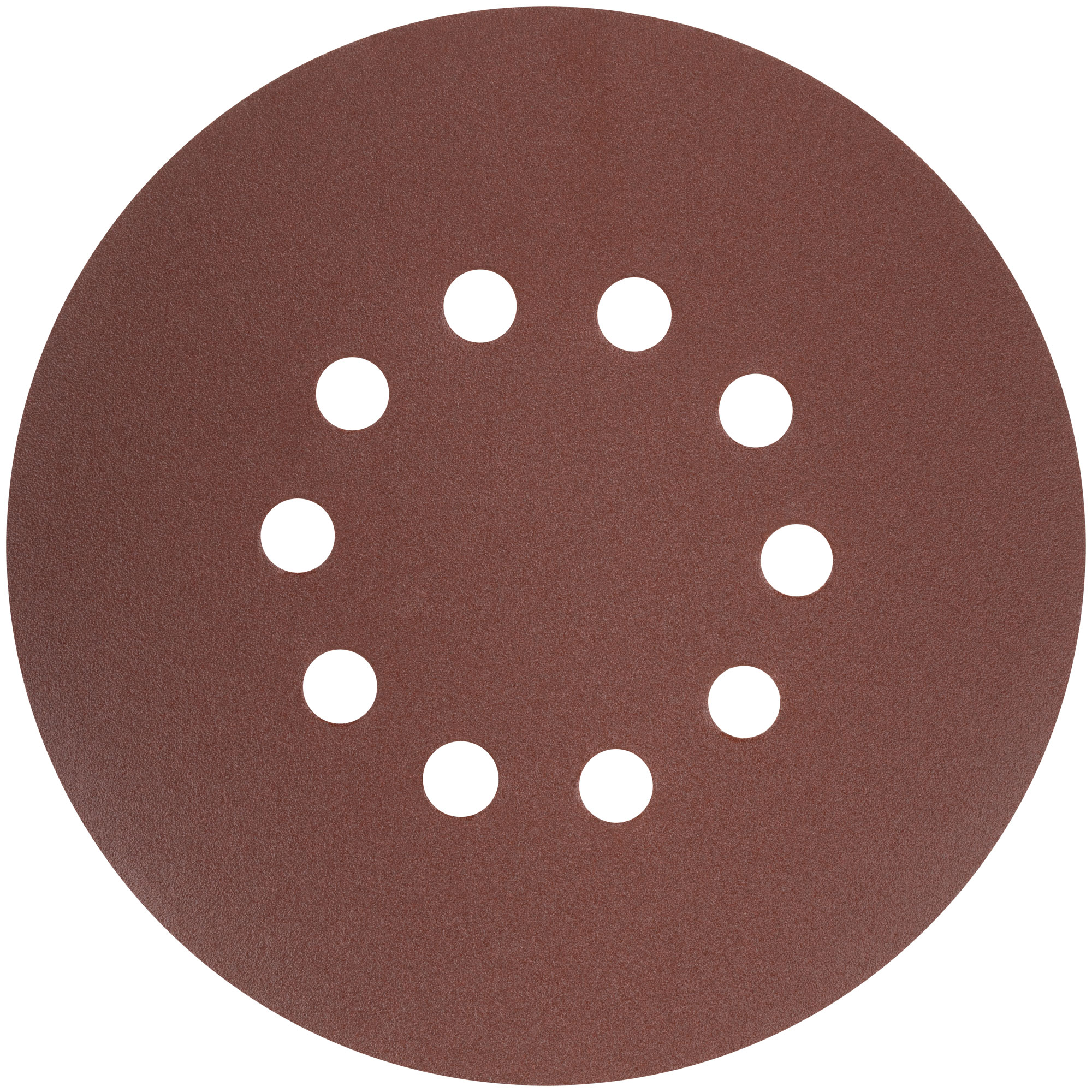 Круги шлифовальные с отверстиями (липучка), алюминий-оксидные, 225 мм, 5 шт.  Р 120