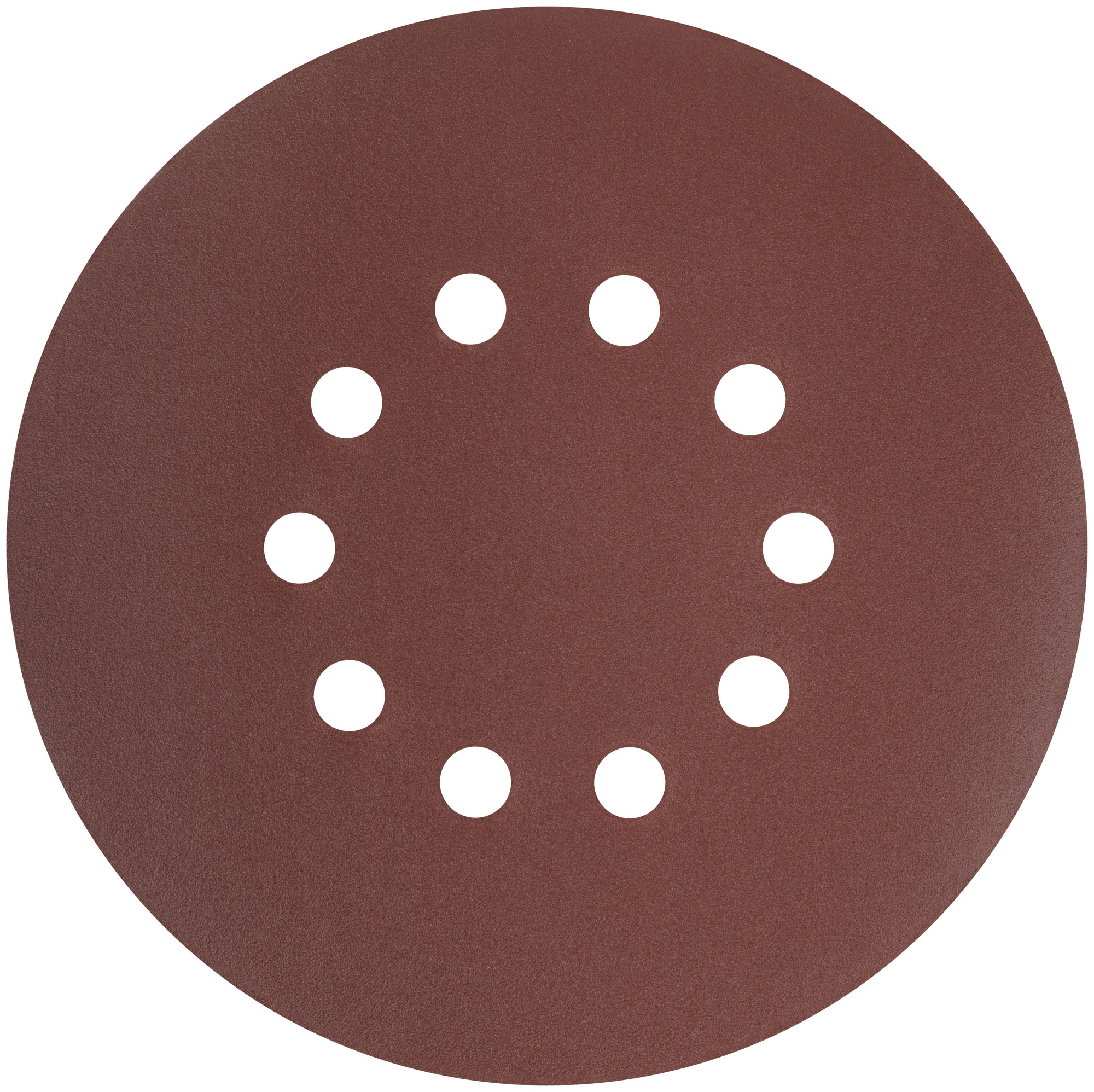 Круги шлифовальные с отверстиями (липучка), алюминий-оксидные, 225 мм, 5 шт.  Р 150