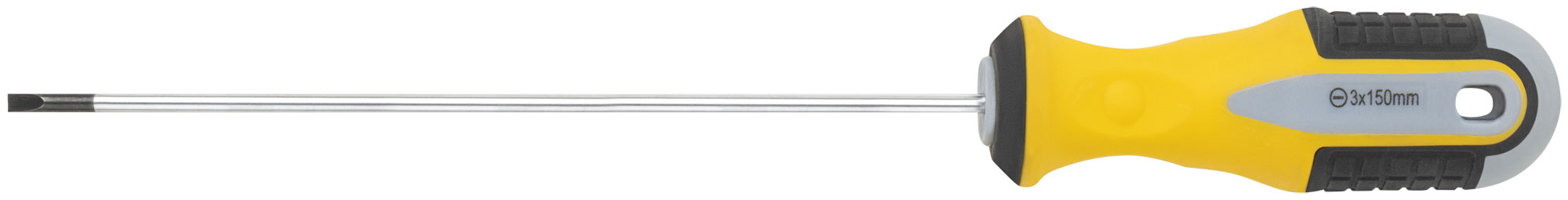 "Отвертка ""Старт"", CrV сталь, прорезиненная ручка  3х150 мм SL"