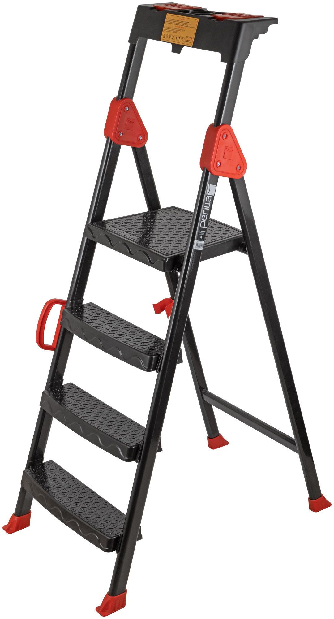 Лестница-стремянка стальная Comfort, 4 ступени