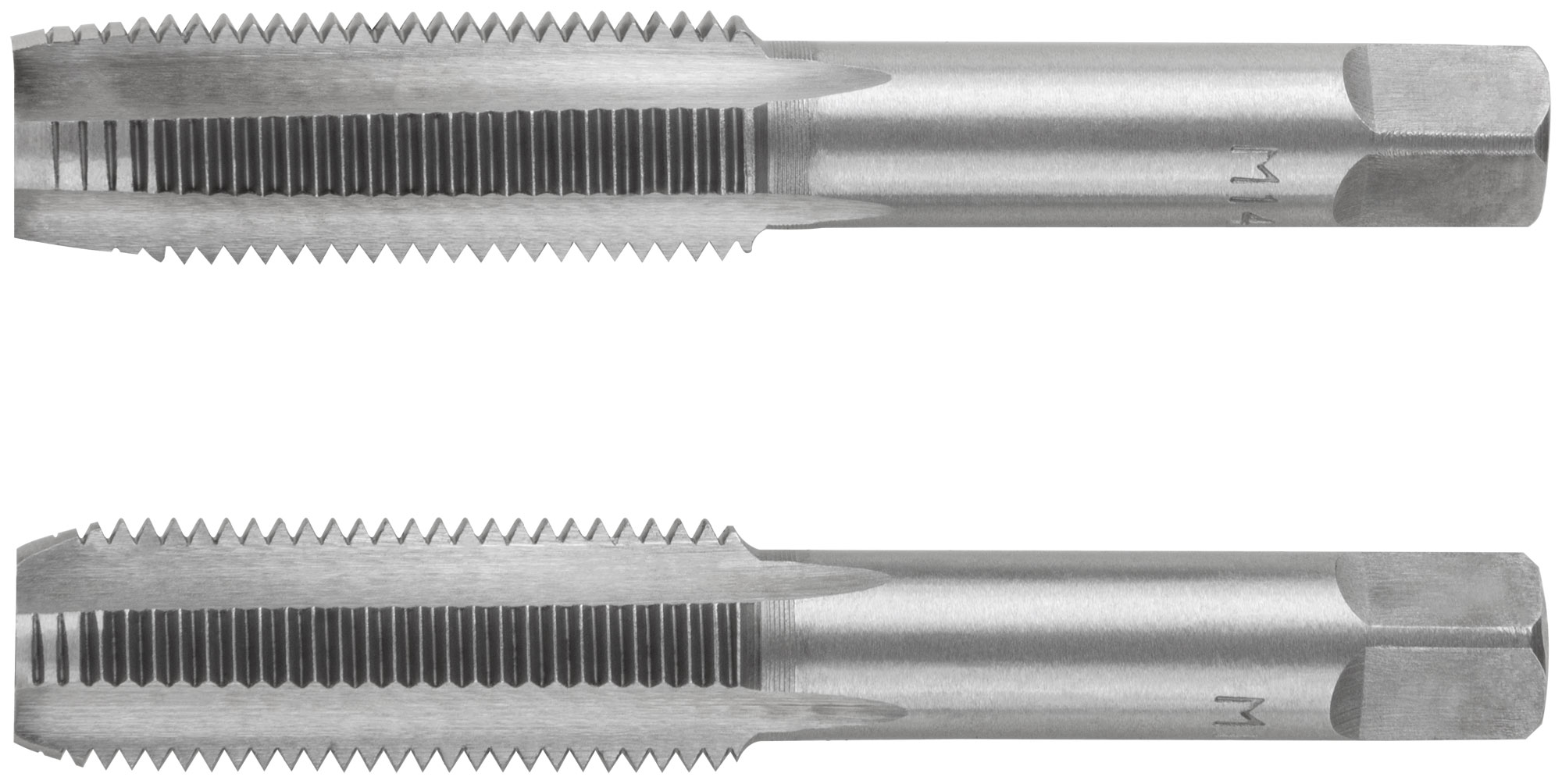 Метчики метрические, легированная сталь, набор 2 шт. М14х1,5 мм