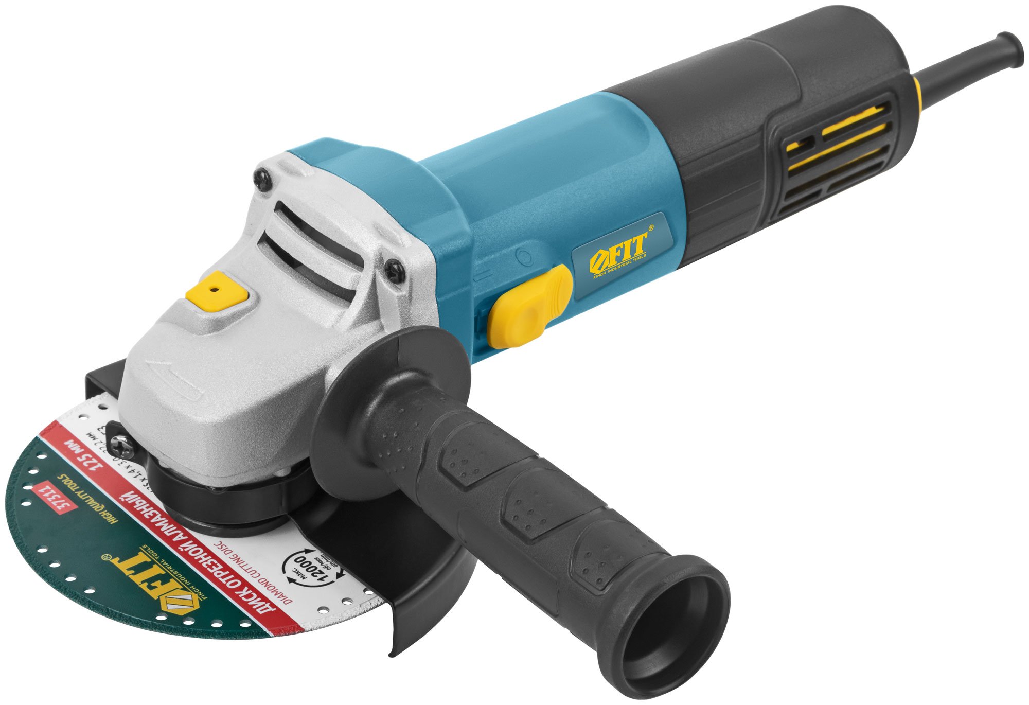 Шлифмашина Угловая  800 Вт 11000 об/мин КлК 125 мм коробка