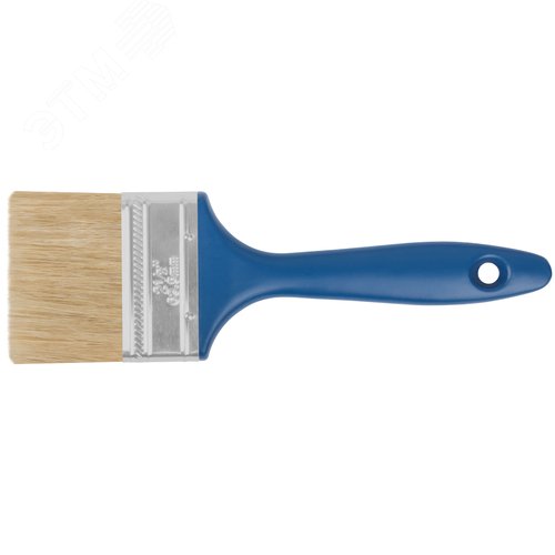 Изображение товара Кисть флейцевая ''Модерн'', натур.светлая щетина, пластиковая ручка 2.5'' (63 мм) (шт)