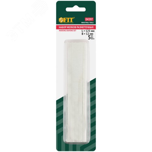 Мелки разметочные ( тальк ), набор 5 шт., 5х10х125 мм - фото 3