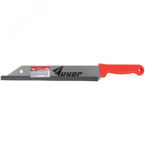 Нож для резки теплоизоляционных плит, лезвие 340х50 мм, высокоуглеродистая сталь, пластиковая ручка - фото 3