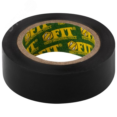 Изображение товара Изолента PVC 19 мм х 0,13мм х 10 м (1 шт., черная) (шт)