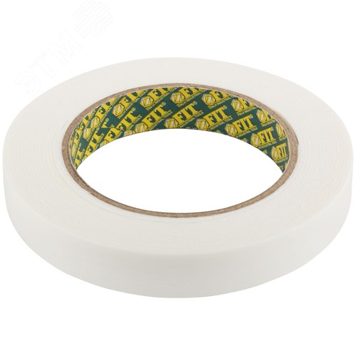 Изображение товара Лента клеящая, двухсторонняя на вспененной основе 19 мм х 5 м (шт)