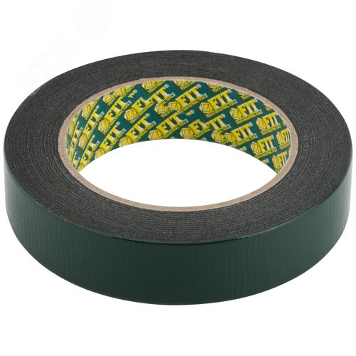 Изображение товара Лента клеящая, двухсторонняя монтажная,на вспененной основе, с полимерной подложкой 25 мм х 5 м (шт)