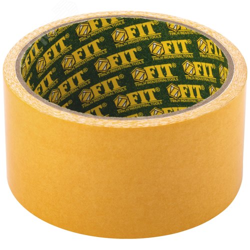 Изображение товара Лента клеящая, двухсторонняя, укрепленная тканью 48 мм х 5 м (шт)