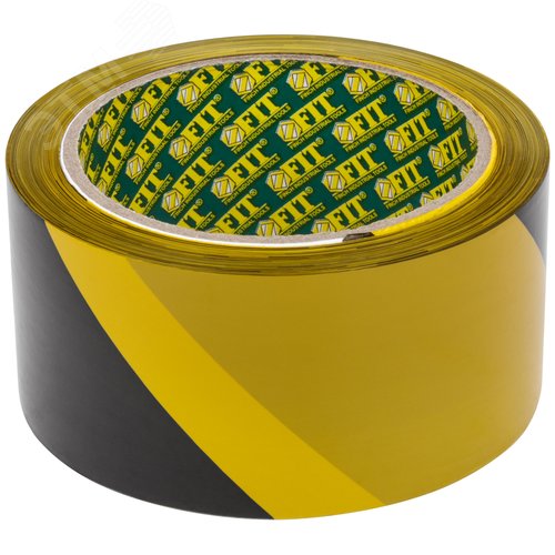 Изображение товара Лента сигнальная (черно-желтая) 50 мм х 100 м (шт)