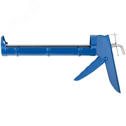 Изображение товара Пистолет для герметика 225 мм полукорпусной, гладкий шток (шт)