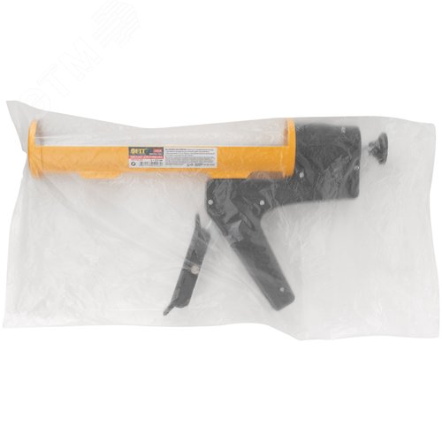 Пистолет для герметика 225 мм с противовесом, Профи - фото 3