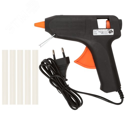 Изображение товара Пистолет клеевой д.11 мм, 15 Вт (70 Вт), в кейсе (шт)