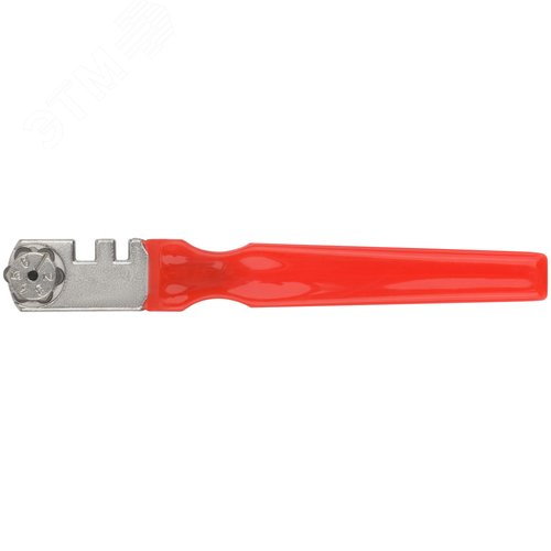 Изображение товара Стеклорез роликовый, 6 роликов, пластиковая ручка (шт)