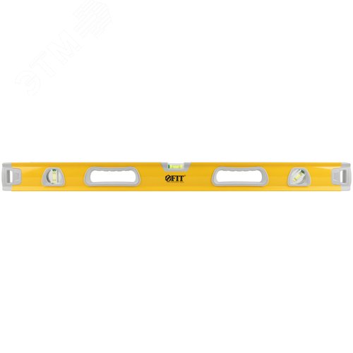 Уровень ``Эталон``, 0,5 мм/м, 3 глазка, зеркало, усил. корпус, фрезер. раб. грани, магниты, ручки, Профи  800 мм - фото 1