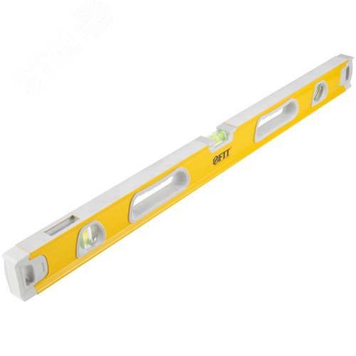 Уровень ``Эталон``, 0,5 мм/м, 3 глазка, зеркало, усил. корпус, фрезер. раб. грани, магниты, ручки, Профи  800 мм - фото 2