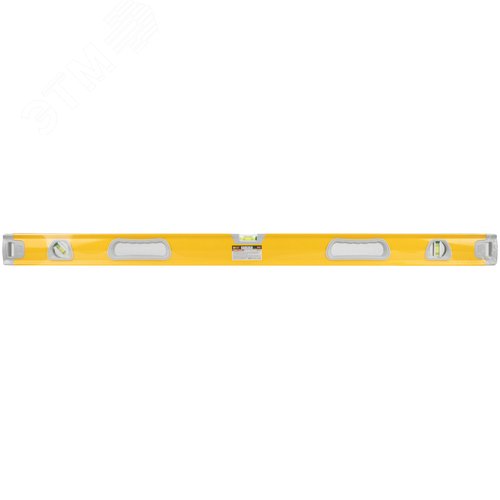 Уровень ``Эталон``, 0,5 мм/м, 3 глазка, зеркало, усил. корпус, фрезер. раб. грани, магниты, ручки, Профи 1000 мм - фото 3