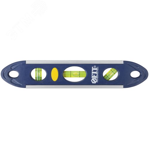 Изображение товара Уровень ''Торпедо'' пластиковый, 3 глазка, магнитный, с алюминиевой рамкой, Профи 230 мм (шт)