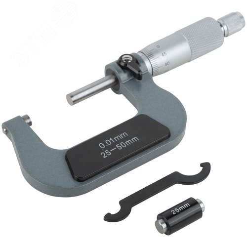 Микрометр наружный 25 - 50 мм/ 0,01 мм - фото 2