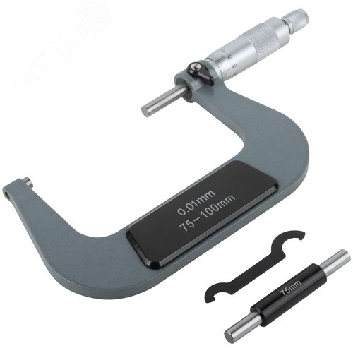 Микрометр наружный 75 -100 мм/ 0,01 мм - фото 2