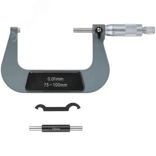 Микрометр наружный 75 -100 мм/ 0,01 мм - фото 4