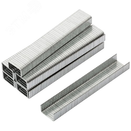 Изображение товара Скоба закаленная Профи широкая прямоугольная ширина 10.6мм 6мм (500шт) (шт)