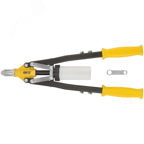 Изображение товара Заклепочник силовой двуручный, пластиковый контейнер 3.2-6.4 мм (440 мм) (шт)