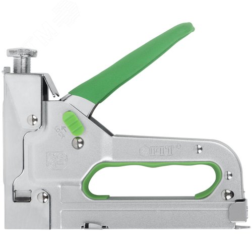"Степлер 5-в-1 для широких скоб ""тип 140"", ""тип 53F"", ""тип 28"", ""тип 300"", ""тип 500"", 4-14 мм, регулировка силы удара, встроенный блокиратор" - фото 1