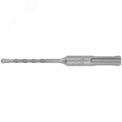 Изображение товара Бур по бетону SDS PLUS, Профи, W-образная вставка, двойная спираль, 4 х 110 мм (шт)