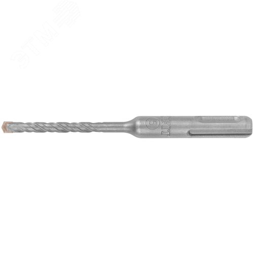 Изображение товара Бур по бетону SDS PLUS, Профи, W-образная вставка, двойная спираль, 5 х 110 мм (шт)