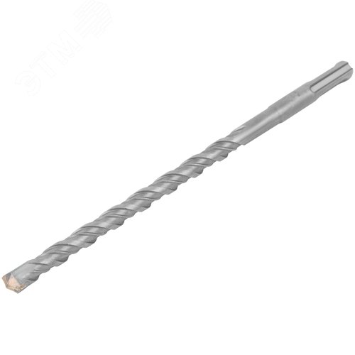 Бур по бетону SDS PLUS, Профи, W-образная вставка, двойная спираль, 10 х 210 мм - фото 2
