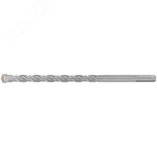 Бур по бетону SDS PLUS, Профи, W-образная вставка, двойная спираль, 12 х 210 мм - фото 1