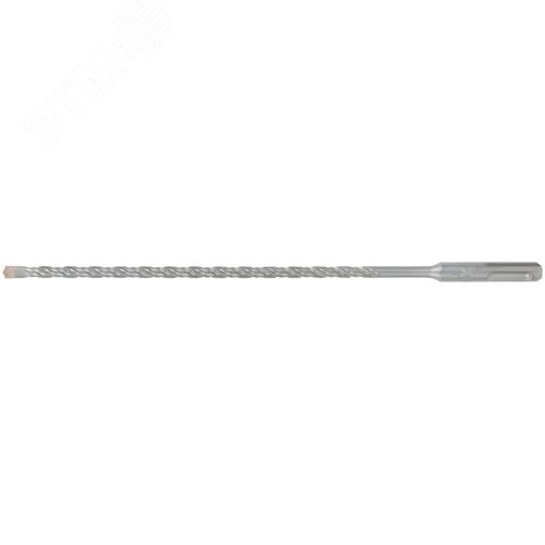 Бур по бетону SDS PLUS, Профи, W-образная вставка, двойная спираль, 6 х 260 мм - фото 1