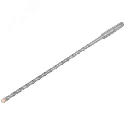 Бур по бетону SDS PLUS, Профи, W-образная вставка, двойная спираль, 6 х 260 мм - фото 2