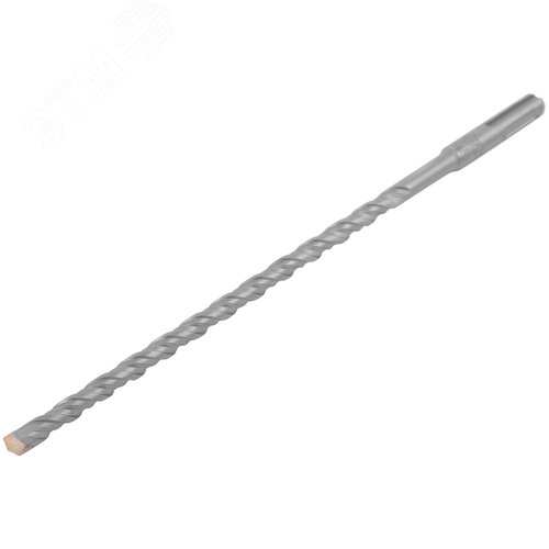 Бур по бетону SDS PLUS, Профи, W-образная вставка, двойная спираль, 8 х 260 мм - фото 2