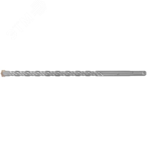 Бур по бетону SDS PLUS, Профи, W-образная вставка, двойная спираль, 12 х 260 мм - фото 1