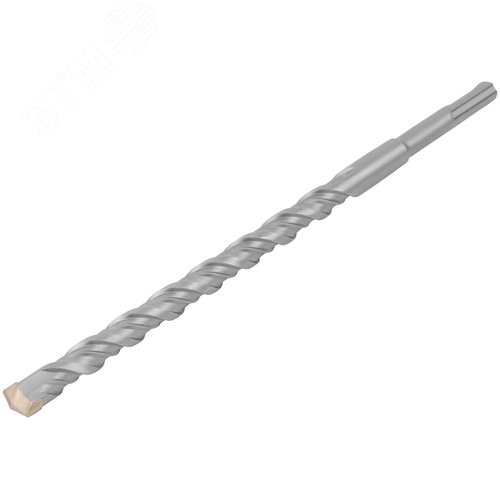 Бур по бетону SDS PLUS, Профи, W-образная вставка, двойная спираль, 14 х 260 мм - фото 2