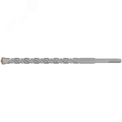 Бур по бетону SDS PLUS, Профи, W-образная вставка, двойная спираль, 16 х 260 мм - фото 1