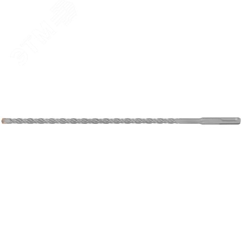 Бур по бетону SDS PLUS, Профи, W-образная вставка, двойная спираль, 8 х 310 мм - фото 1