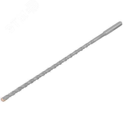 Бур по бетону SDS PLUS, Профи, W-образная вставка, двойная спираль, 8 х 310 мм - фото 2
